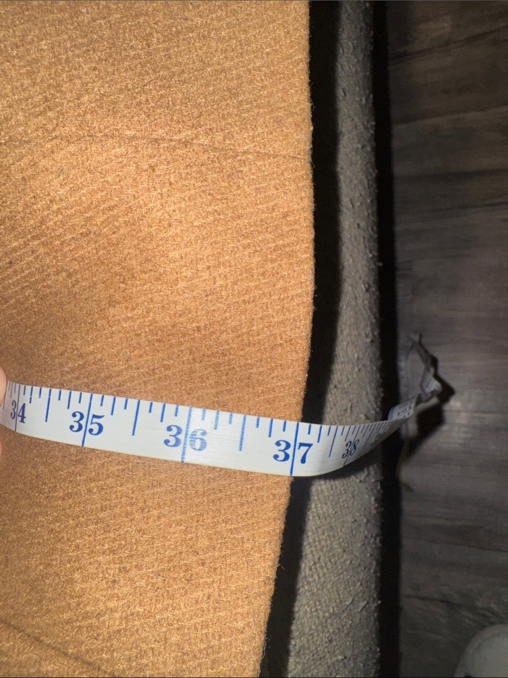 Express Women's Camel Wrap Coat - Picture 11 of 12